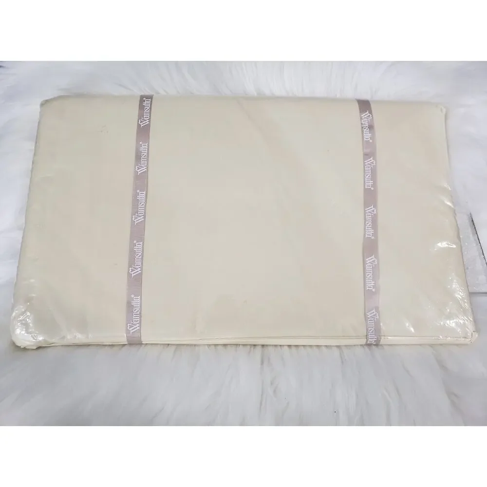 Wamsutta Christian‎ Dior Supercale Plus Twin Flat Sheet Beige Off White Eggshell